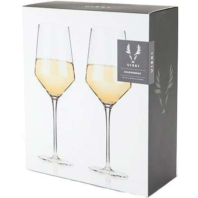 VISKI RAYE GLASS CRYSTAL CHARDONNAY 2PC @ Kelowna [1003776]