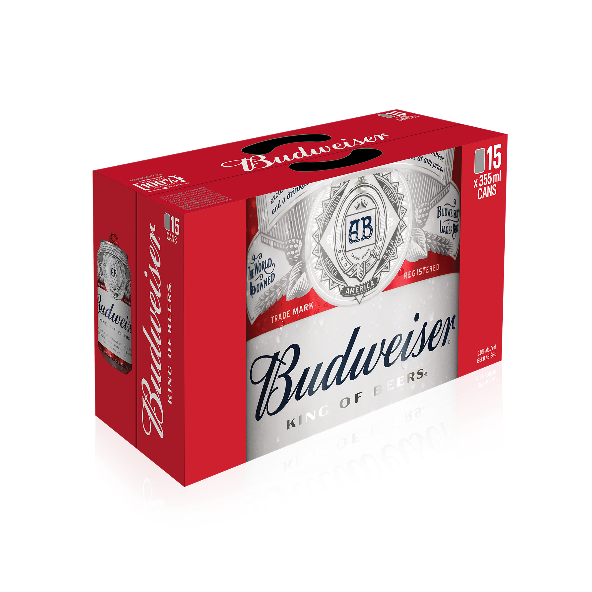 BUDWEISER 355ML 15PK CAN @ Kelowna [1004188]