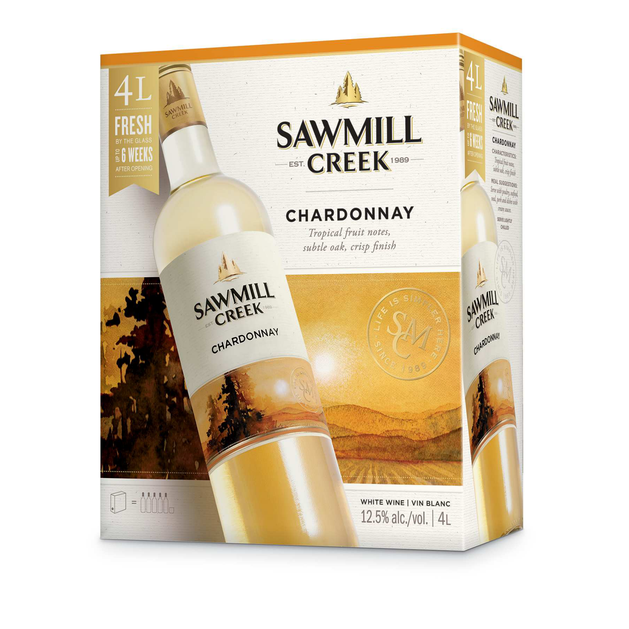 SAWMILL CREEK CHARDONNAY 4L @ Kelowna [1004223]