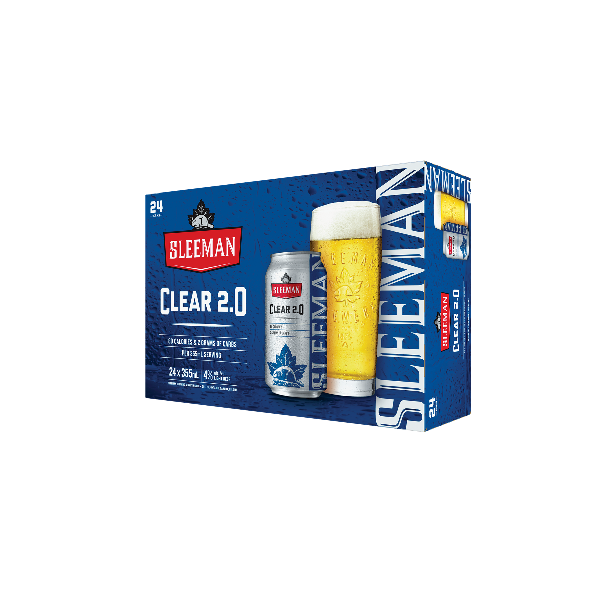 SLEEMAN CLEAR 355ML 24PK CAN @ Kelowna [1004622]