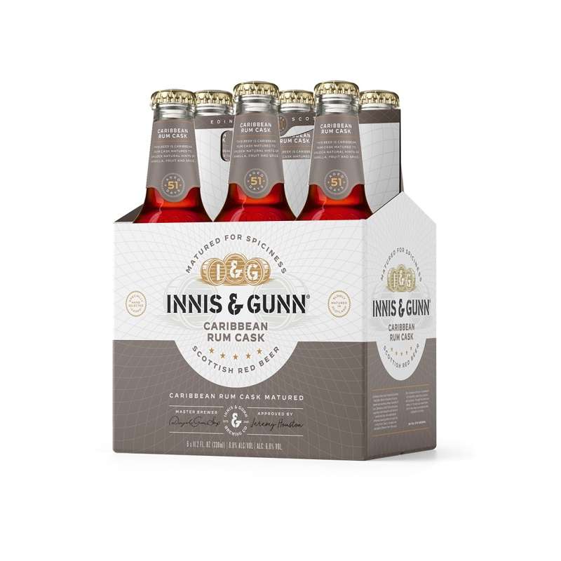 INNIS & GUNN CARIBBEAN RUM CASK 330ML 6PK BT @ Windermere [1005242]