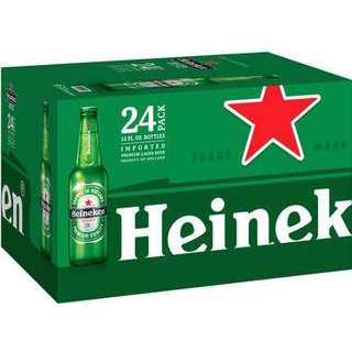 HEINEKEN LAGER 330ML 24PK BT @ Southgate [1006324]