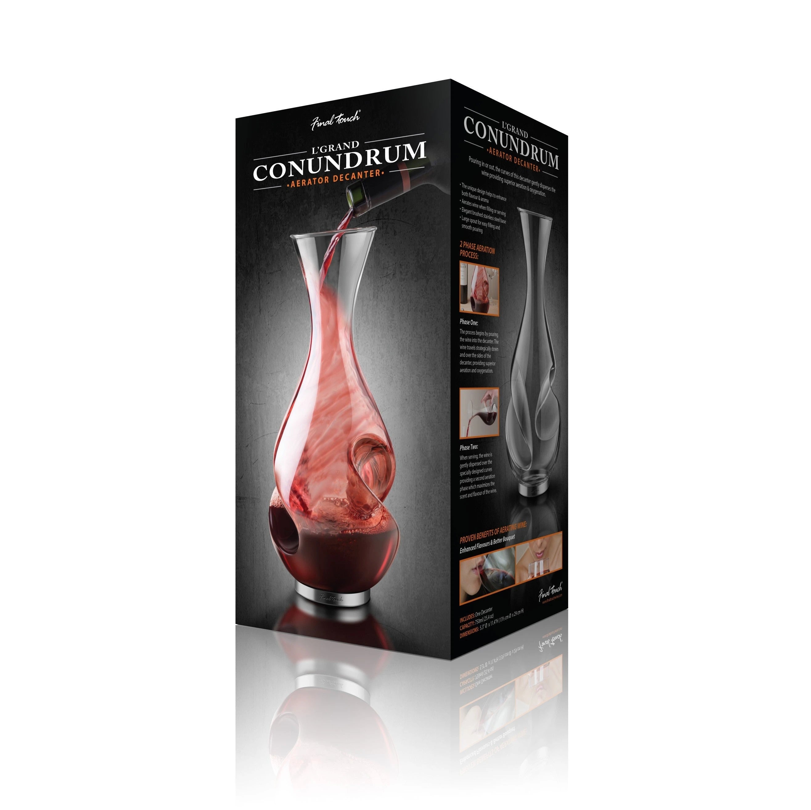 FINAL TOUCH LGRAND CONUNDRUM DECANTER @ Kelowna [1008931]