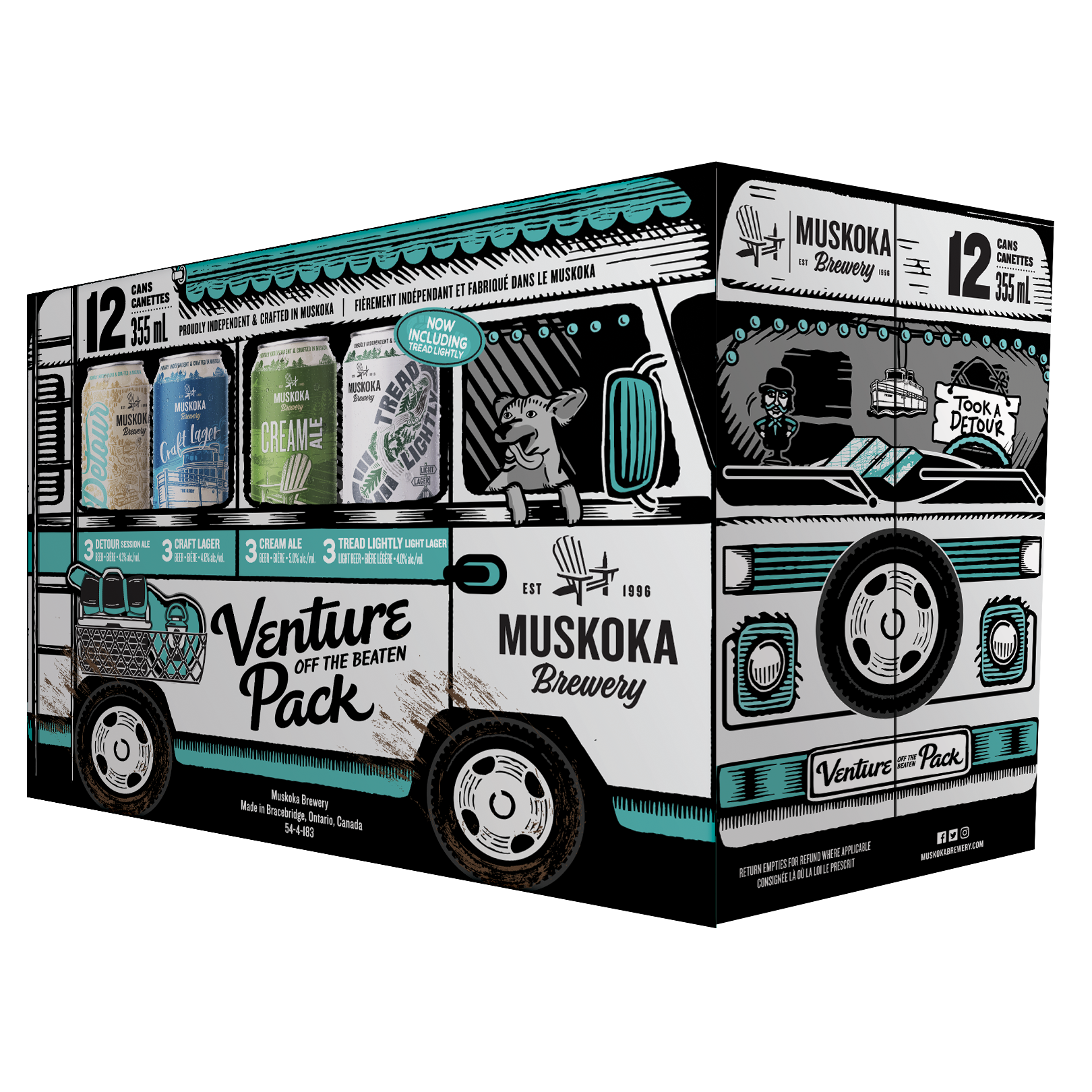 MUSKOKA VENTURE MIXER 355ML 12PK CAN @ Southgate [1009296]
