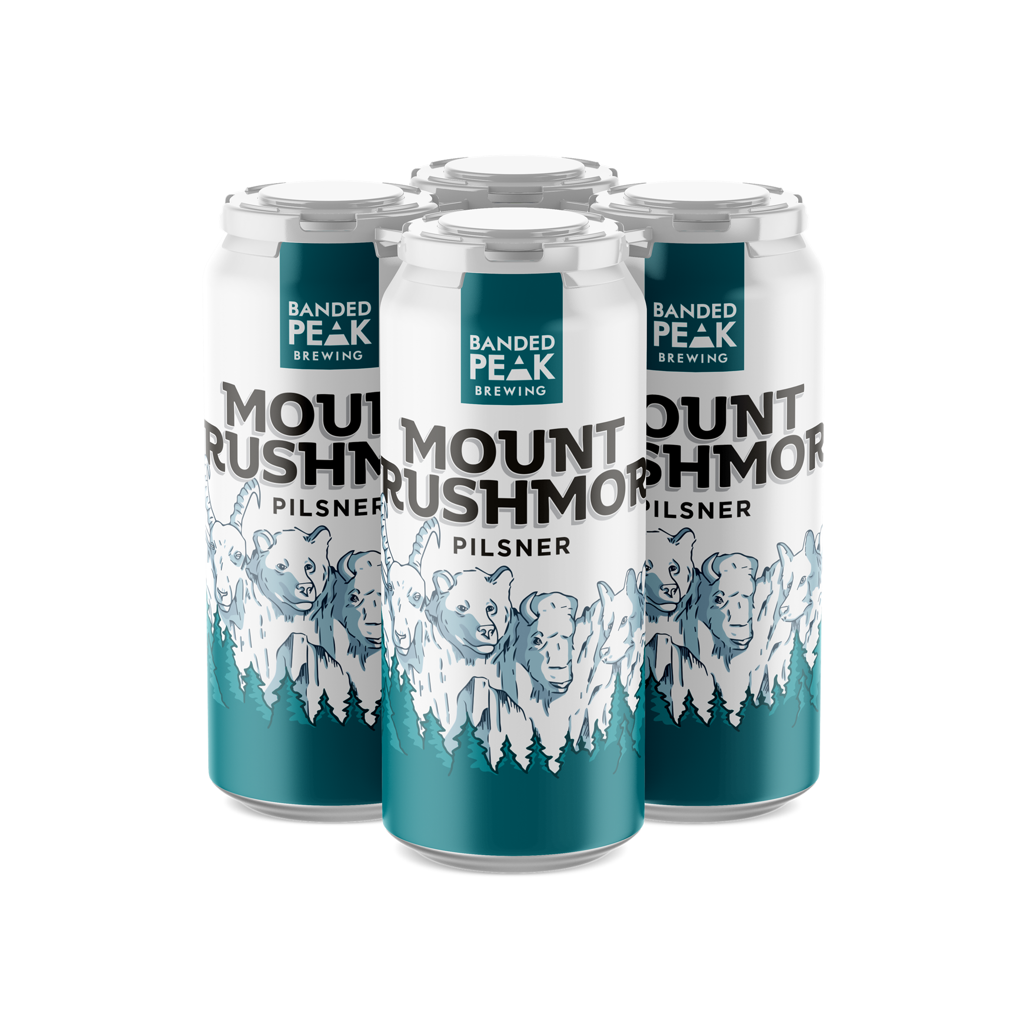 BANDED PEAK MOUNT CRUSHMORE PILSNER 473ML 4PK CAN @ Sage Hill [1009838]