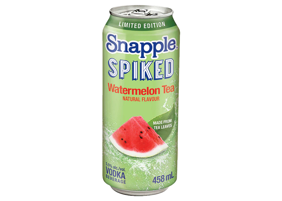 SNAPPLE SPIKED MELON TEA 458ML CAN @ Kelowna [1009937]