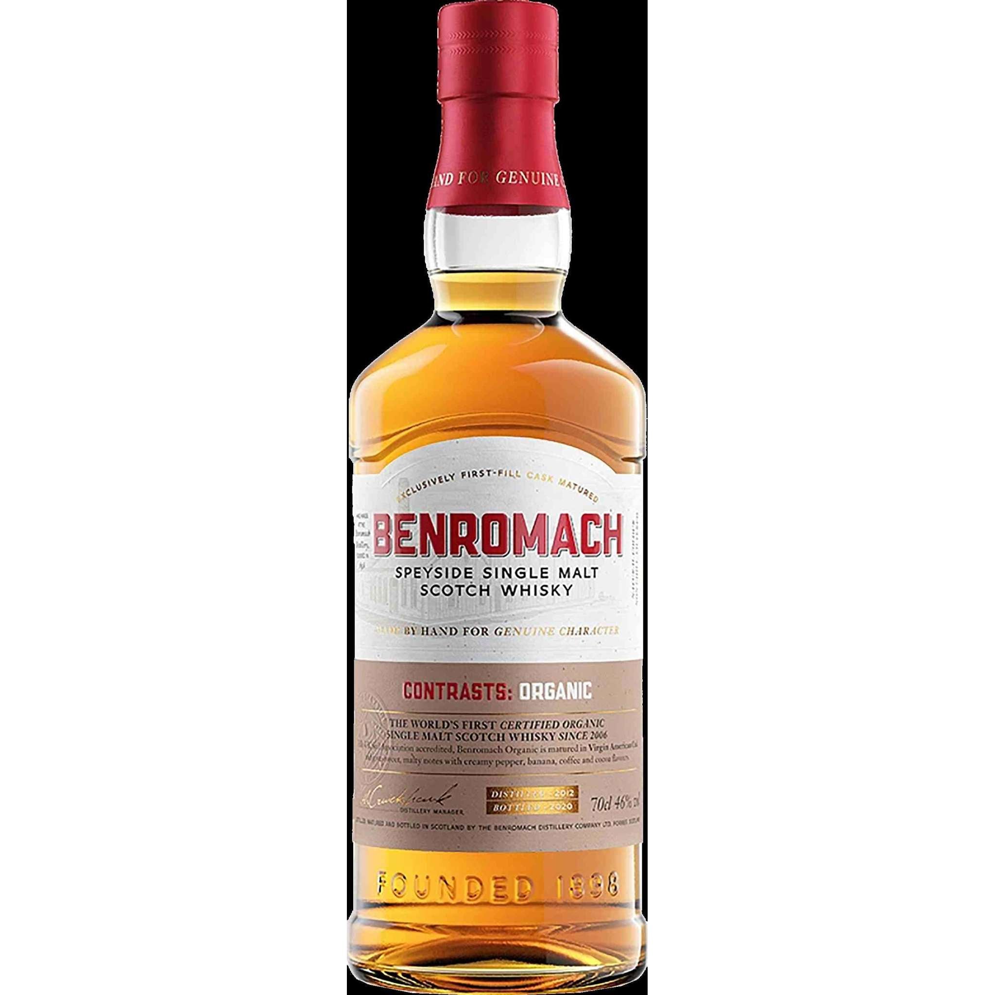 BENROMACH ORGANIC SPECIAL EDITION SINGLE MALT SCOTCH 700ML @ Kelowna [1010314]