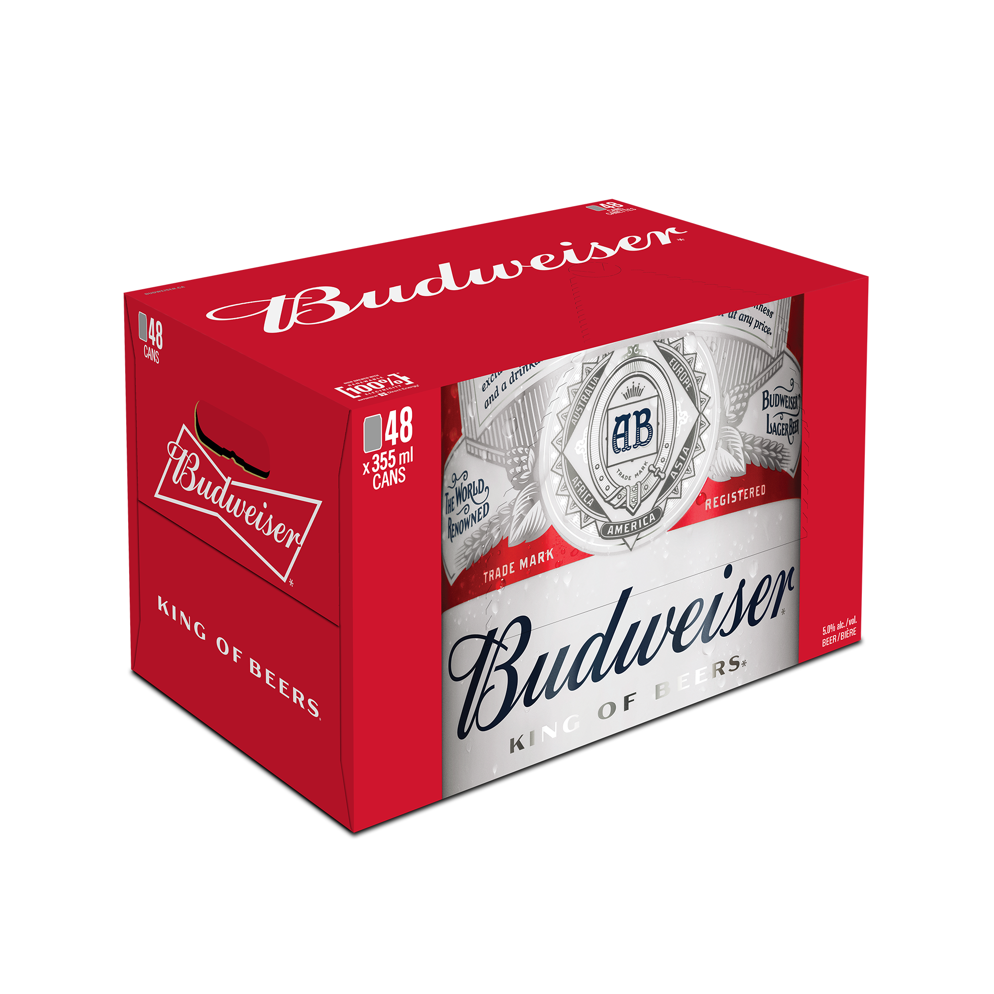 BUDWEISER 355ML 48PK CAN @ Kelowna [1010328]