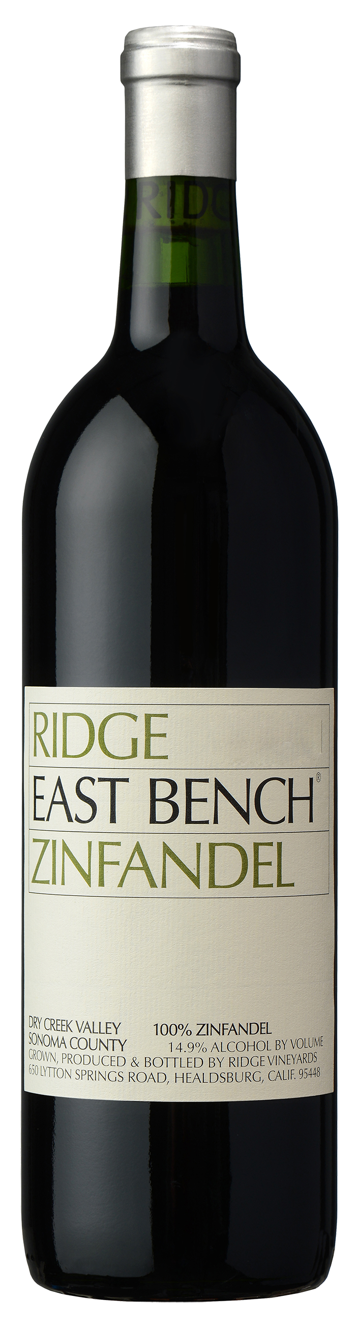 RIDGE VINEYARDS EAST BENCH ZINFANDEL 750ML @ Windermere [1010385]