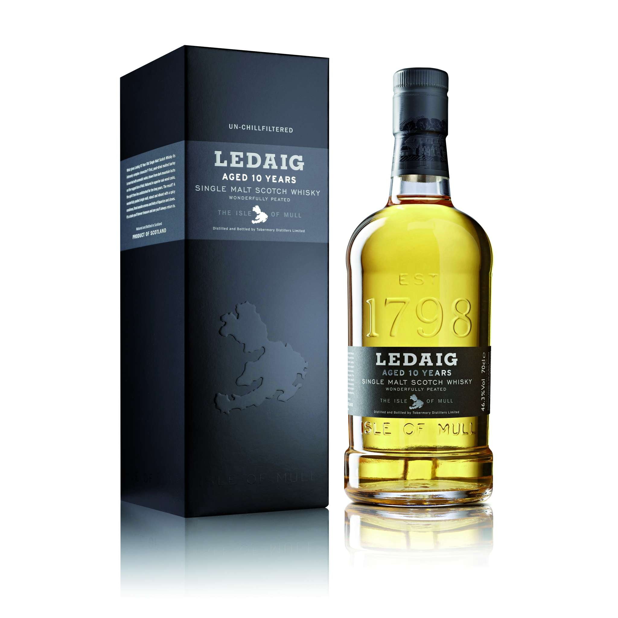 LEDAIG 10YR SINGLE MALT SCOTCH WHISKY 750ML @ Kelowna [1011099]