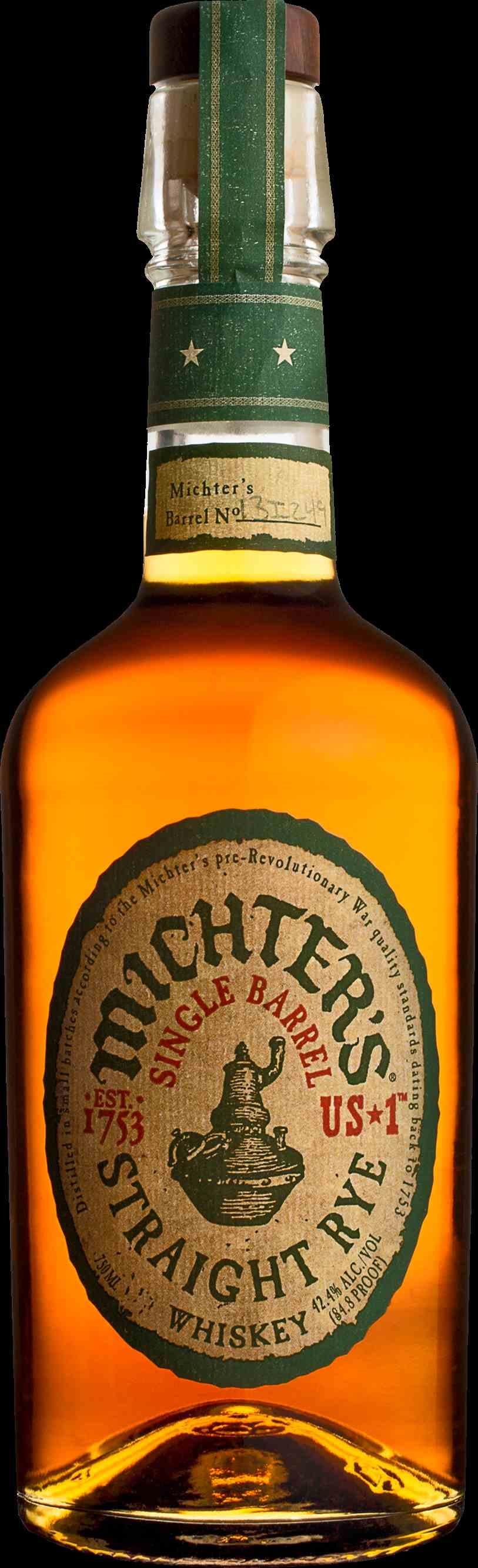 MICHTERS US 1 SINGLE BARREL STRAIGHT RYE WHISKEY 750ML @ Windermere [1011352]