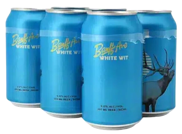 BANFF AVE WHITE WIT 355ML 6PK CAN @ Sage Hill [1012337]