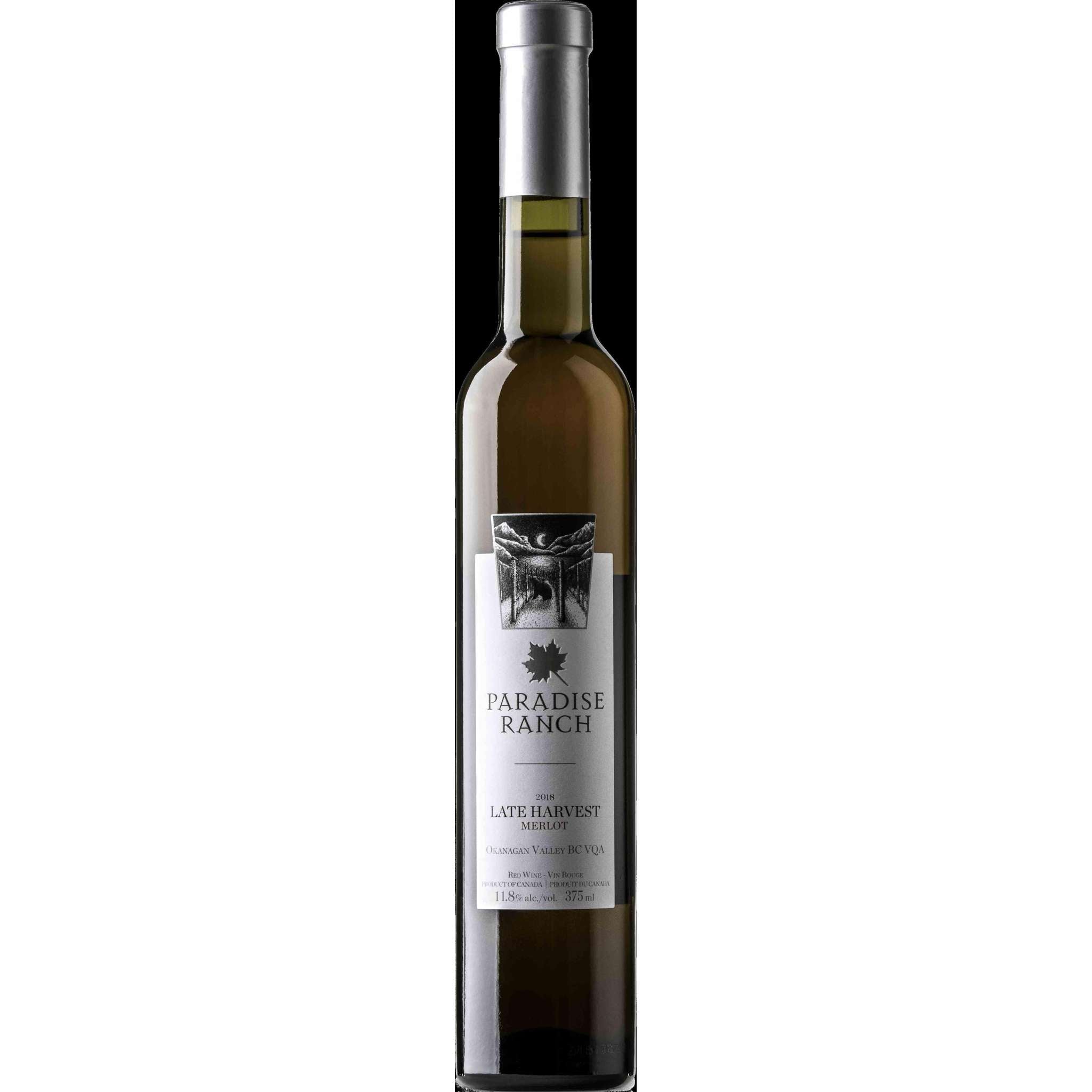 PARADISE RANCH LATE HARVEST MERLOT 375ML @ Emerald Hills [1013550]