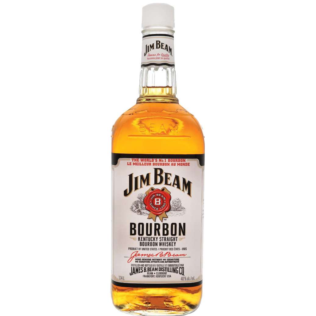 JIM BEAM WHITE LABEL BOURBON 1.14L @ Kelowna [1014625]