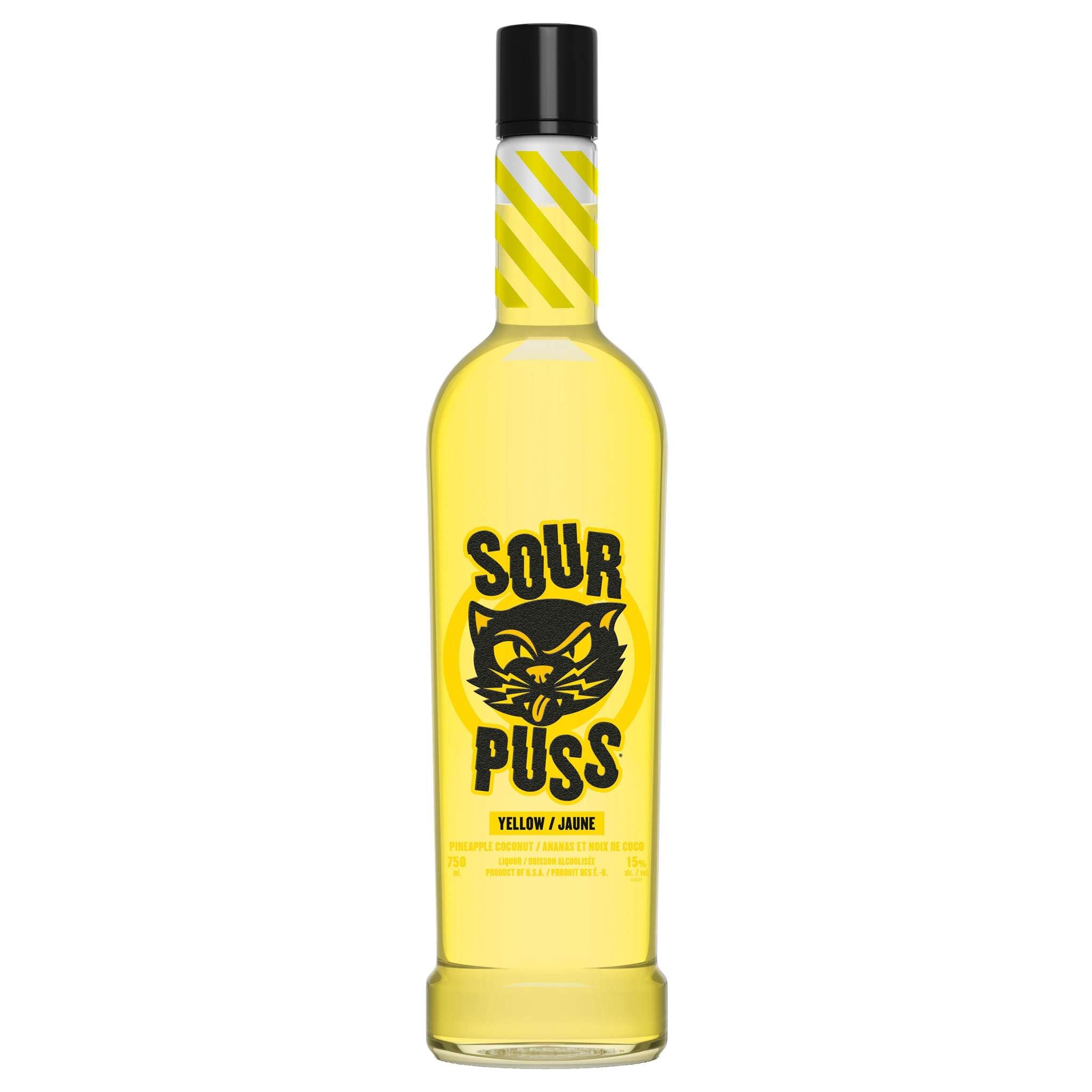 SOUR PUSS PINEAPPLE COCONUT LIQUEUR 750ML @ Kelowna [1015126]