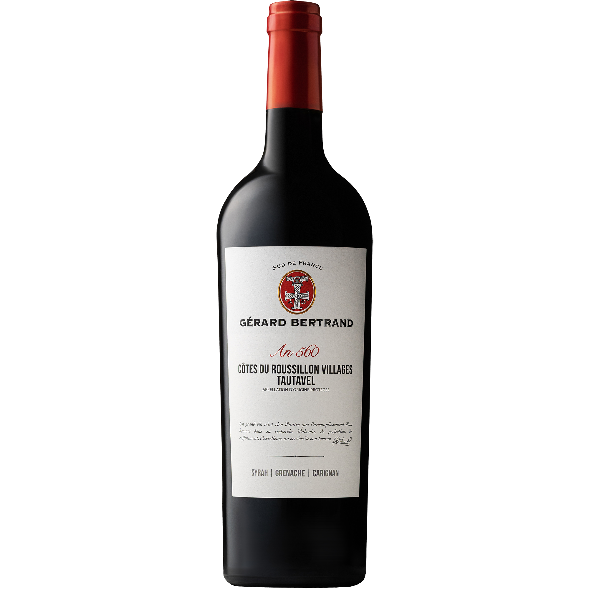 GERARD BERTRAND GRAND TERROIR TAUTAVEL 750ML @ Kelowna [1015723]