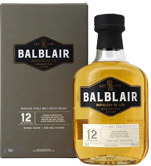 BALBLAIR 12YR SINGLE MALT SCOTCH WHISKY 750ML @ Kelowna [1017753]