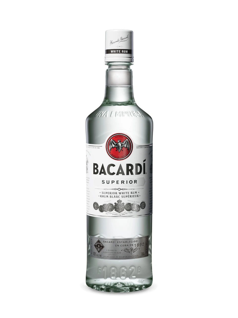 BACARDI WHITE RUM 750ML PET @ Kelowna [1018364]