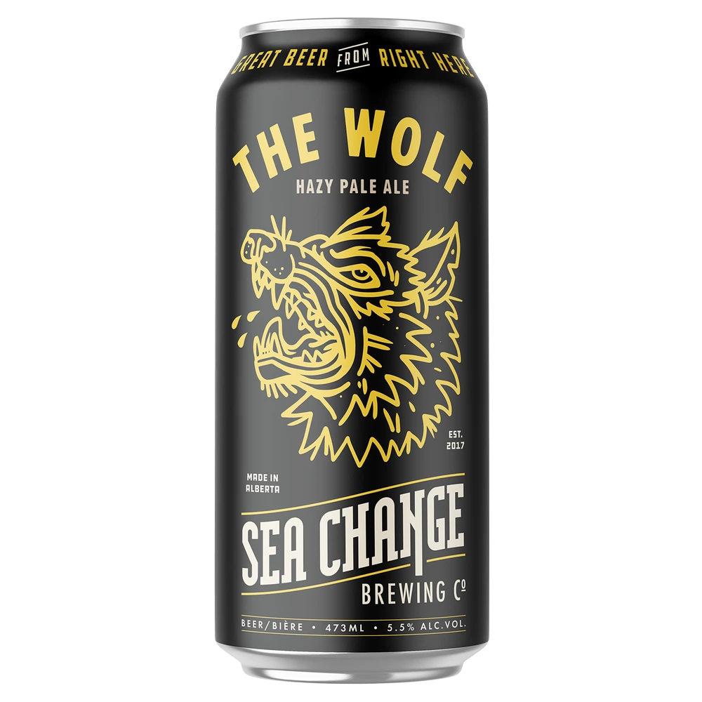 SEA CHANGE THE WOLF HAZY PALE ALE 473ML 4PK CAN @ Emerald Hills [1023743]