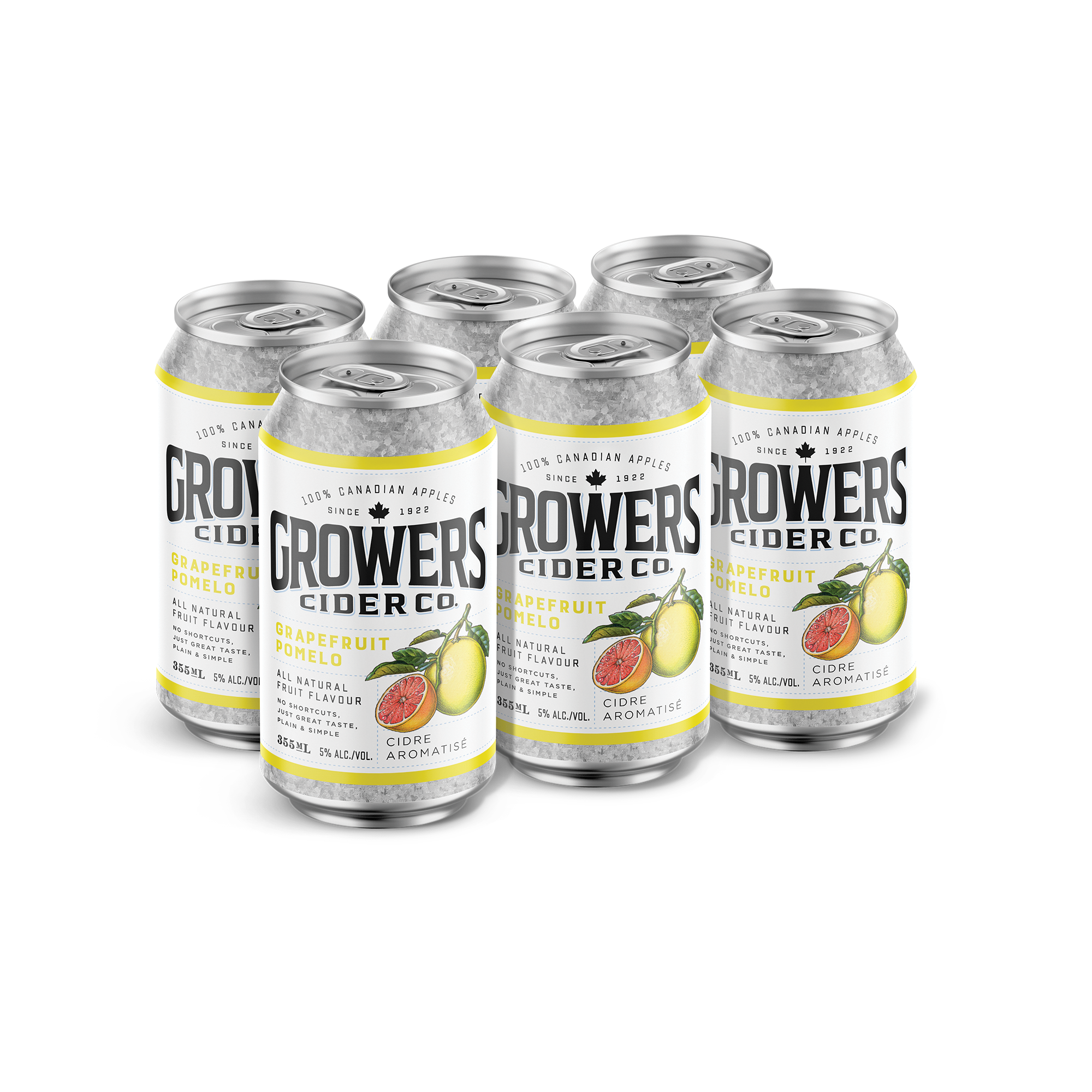 GROWERS GRAPEFRUIT POMELO CIDER 355ML 6PK CAN @ Kelowna [1023957]