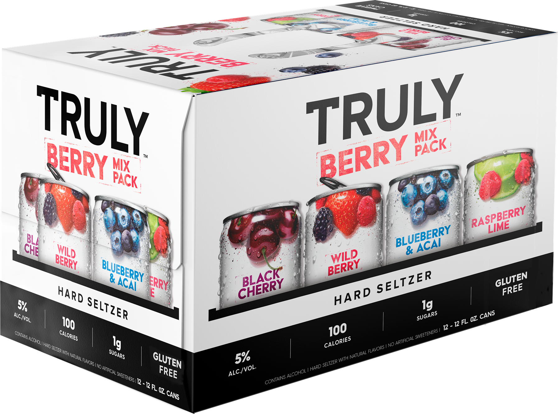TRULY HARD SELTZER BERRY MIXER 355ML 12PK CAN @ Windermere [1025737]