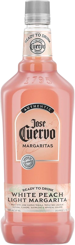 JOSE CUERVO AUTHENTIC WHITE PEACH MARGARITA 1.75L @ Sage Hill [1029205]