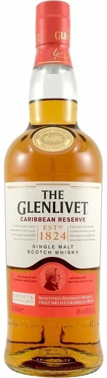 GLENLIVET CARIBBEAN RESERVE SINGLE MALT SCOTCH 750ML @ Kelowna [1031104]