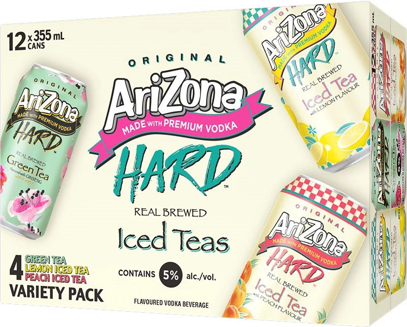 ARIZONA HARD ICED TEA MIXER 355ML 12PK CAN @ Red Deer [1031968]