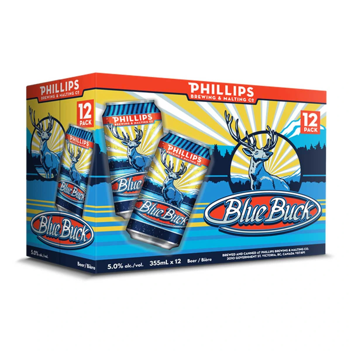 PHILLIPS BLUE BUCK ALE 355ML 12PK CAN @ Kelowna [1035670]