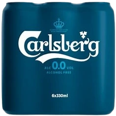 CARLSBERG 0.0% 330ML 6PK CAN @ Kelowna [1036543]