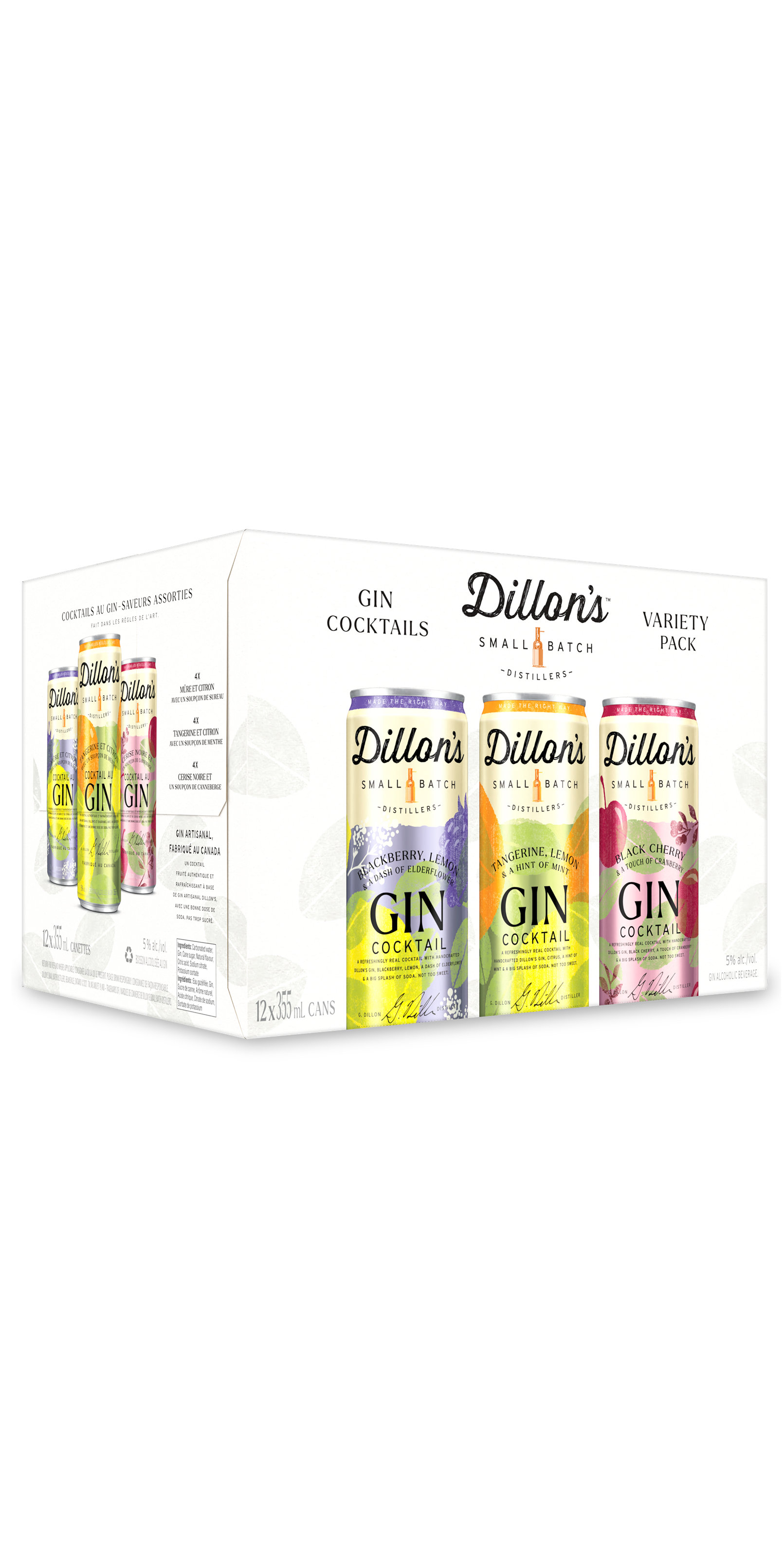 DILLONS GIN SODA MIXER 355ML 12PK CAN @ Signal Hill [1038917]