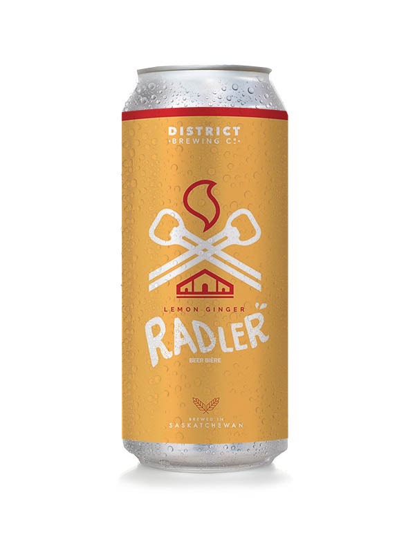DISTRICT LEMON GINGER RADLER 473ML 4PK CAN @ Southgate [1039572]
