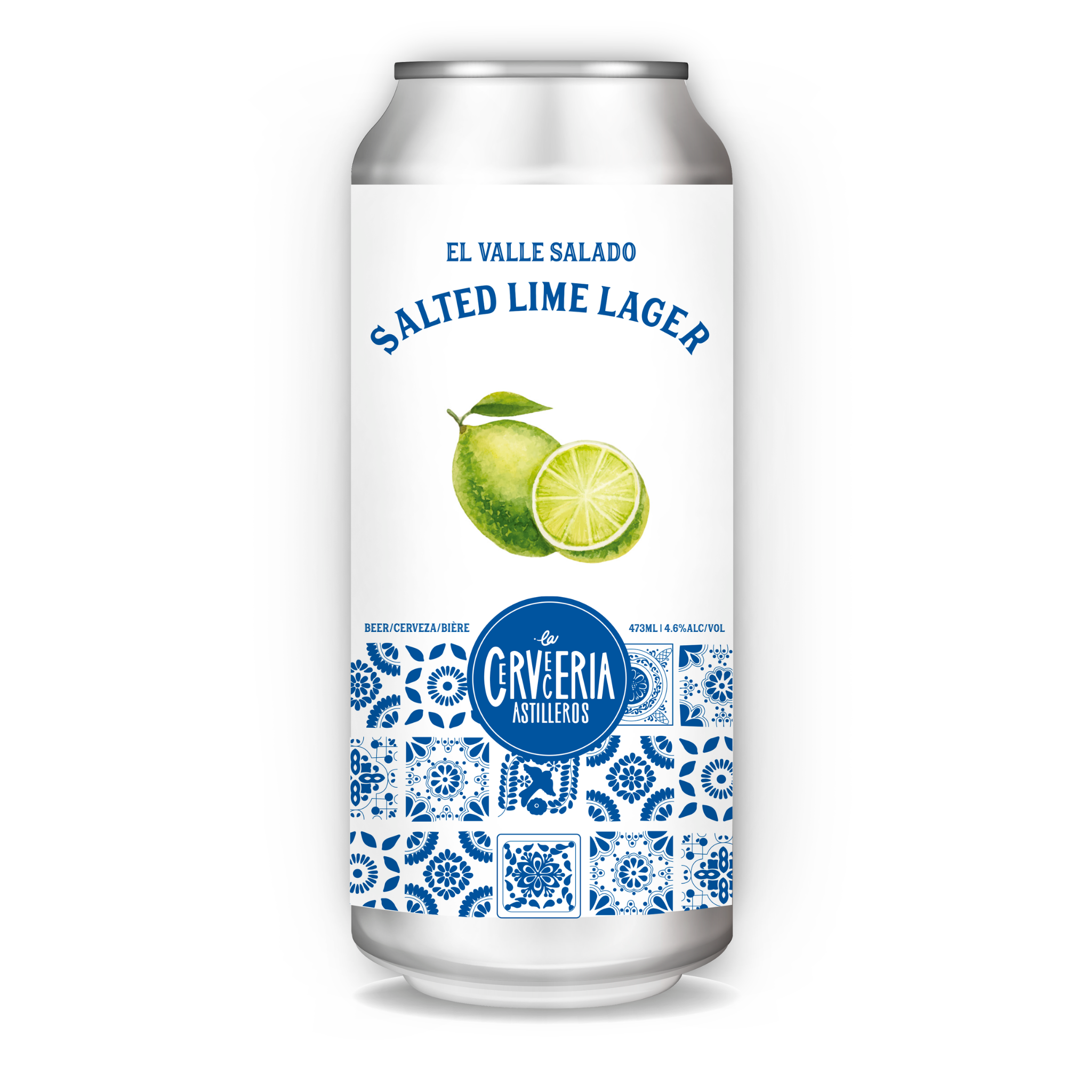 LA CERVECERIA ASTILLEROS SALTED LIME LAGER 473ML 4PK CAN @ Kelowna [1041085]