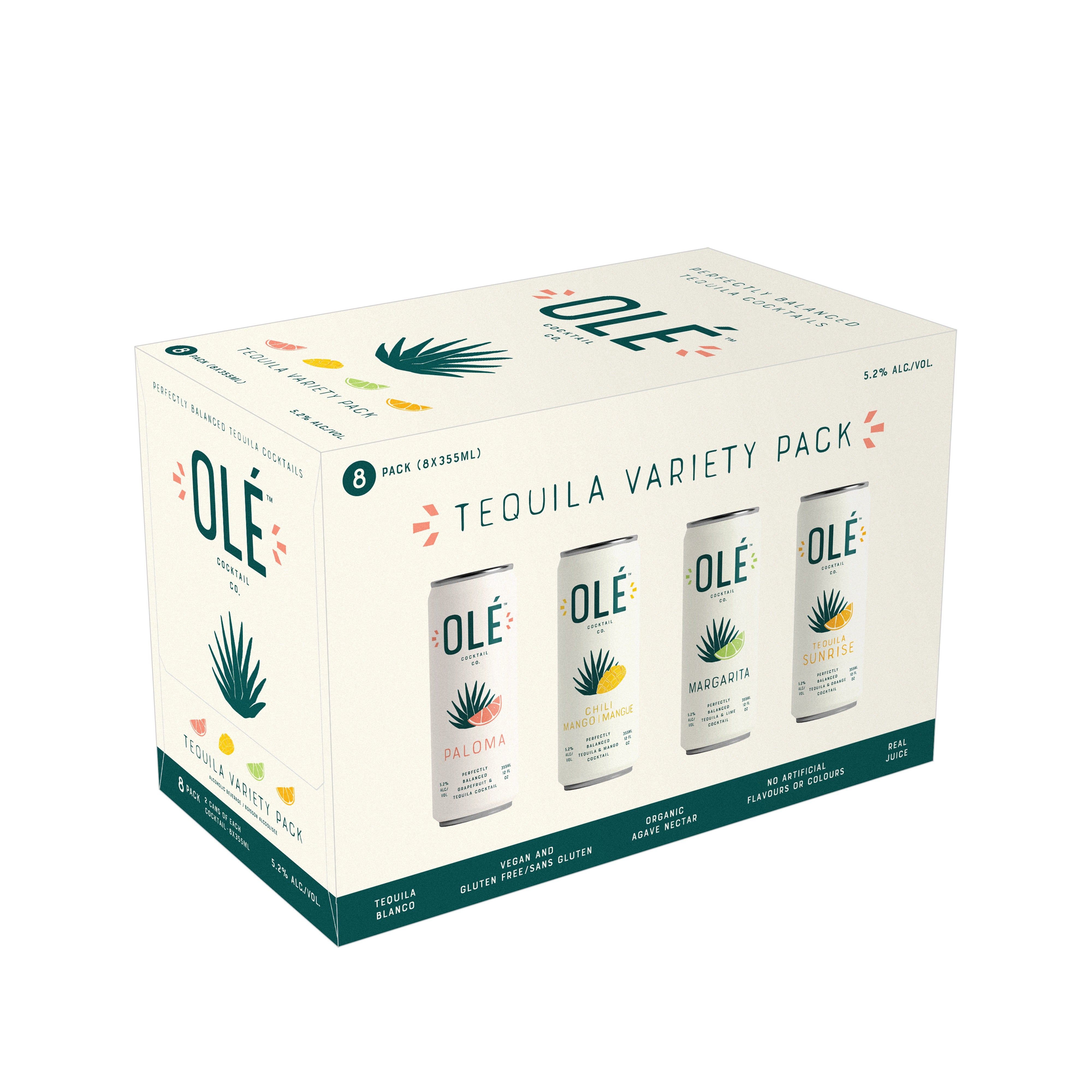 OLE COCKTAIL TEQUILA MIXER 355ML 8PK CAN @ Deerfoot City [1041491]