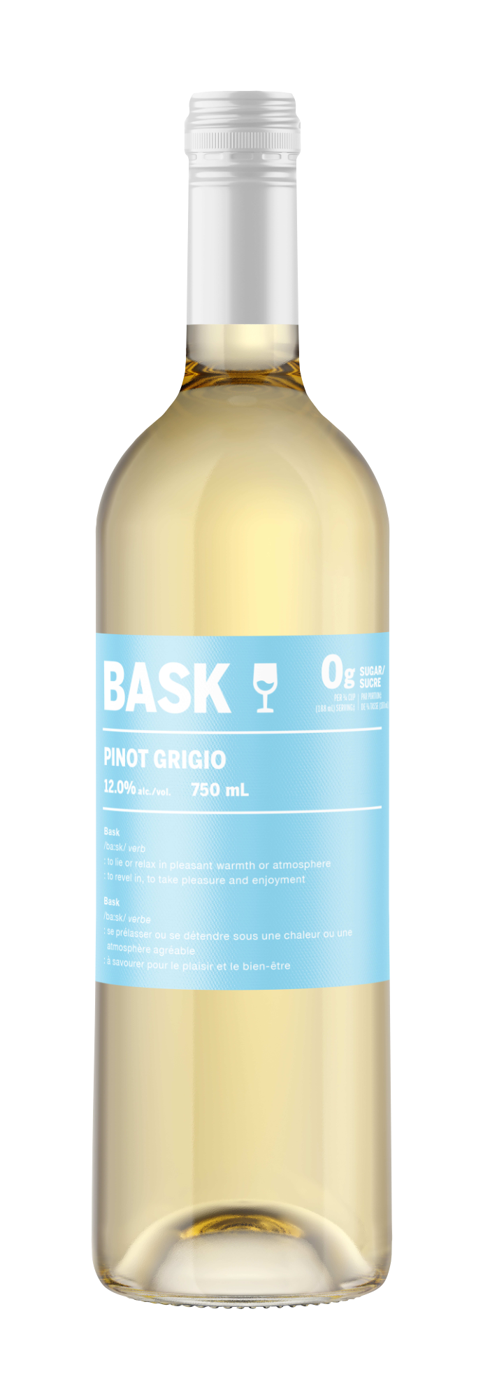 BASK PINOT GRIGIO 750ML @ Sage Hill [1041693]