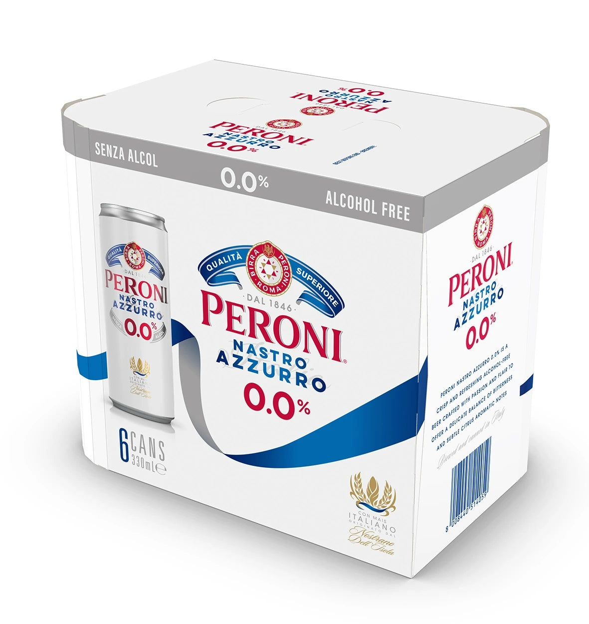 PERONI NON ALC 0.0% 330ML 6PK CAN @ Emerald Hills [1042634]