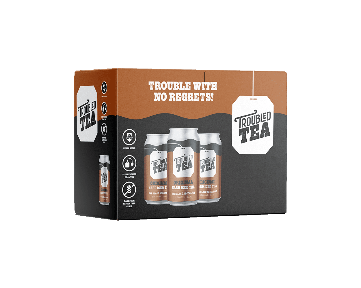TROUBLED TEA HARD ICED TEA 355ML 15PK CAN @ Red Deer [1045112]
