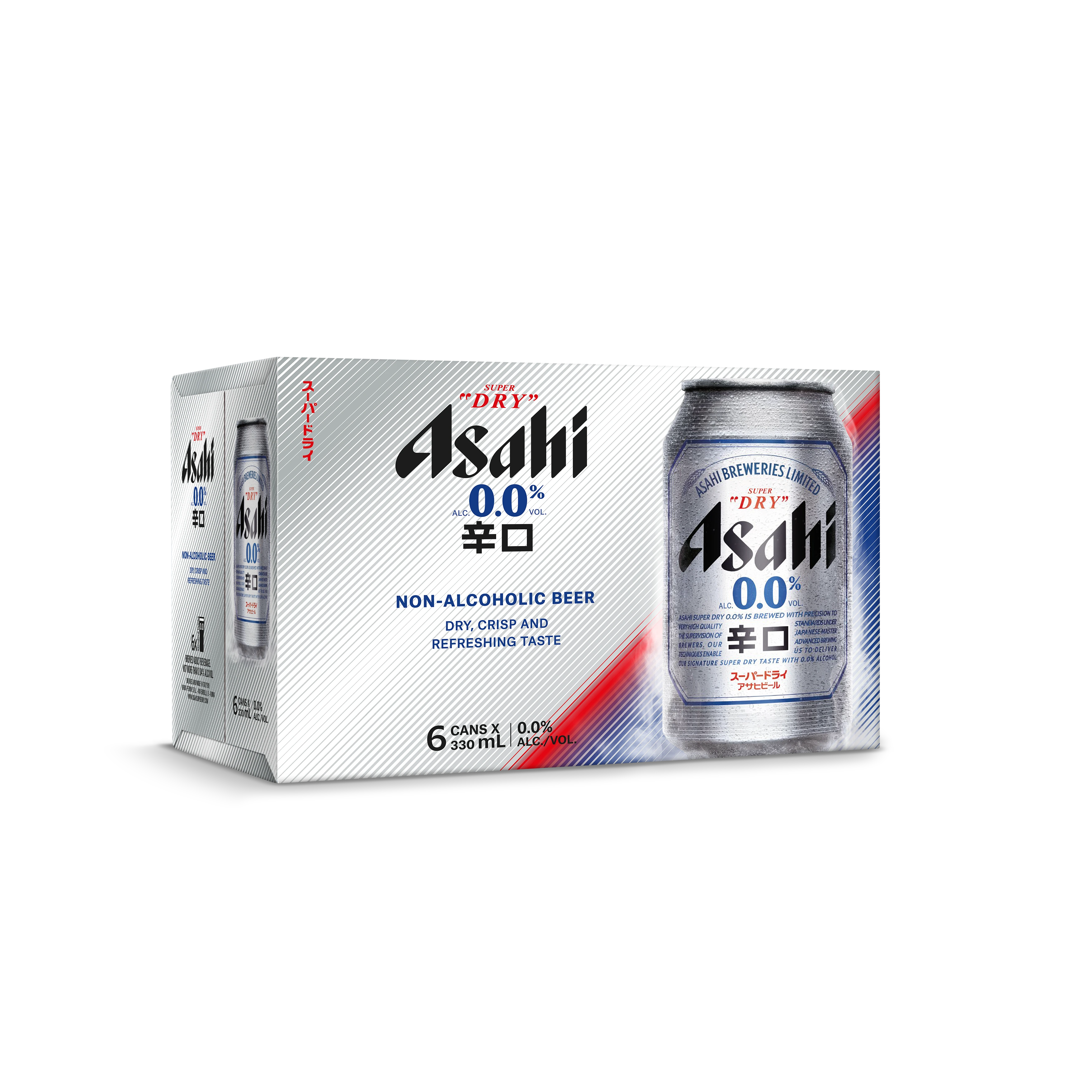 ASAHI 0.0% NON ALC BEER 330ML 6PK CAN @ Southgate [1045915]