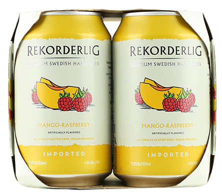 REKORDERLIG MANGO RASPBERRY CIDER 330ML 4PK CAN @ Windermere [1047277]