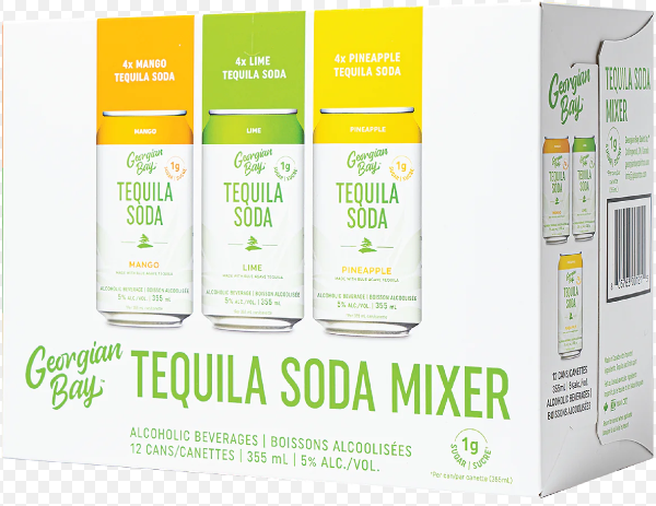 GEORGIAN BAY TEQUILA SODA MIXER 355ML 12PK CAN @ Kelowna [1048289]