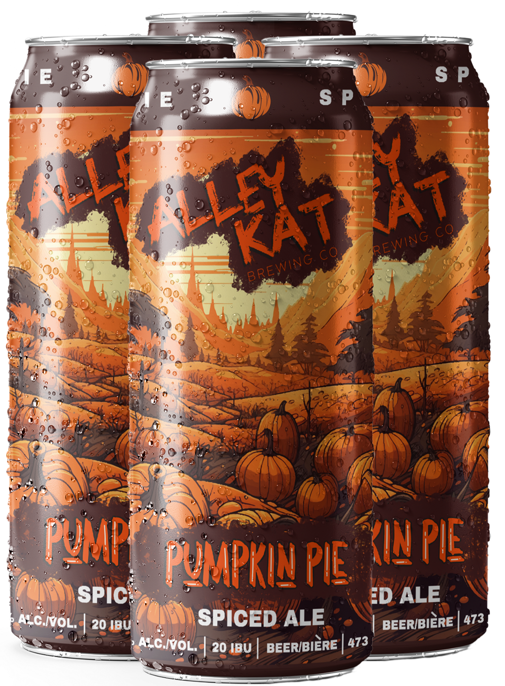ALLEY KAT PUMPKIN PIE SPICED ALE 473ML 4PK CAN @ Lethbridge [1048670]