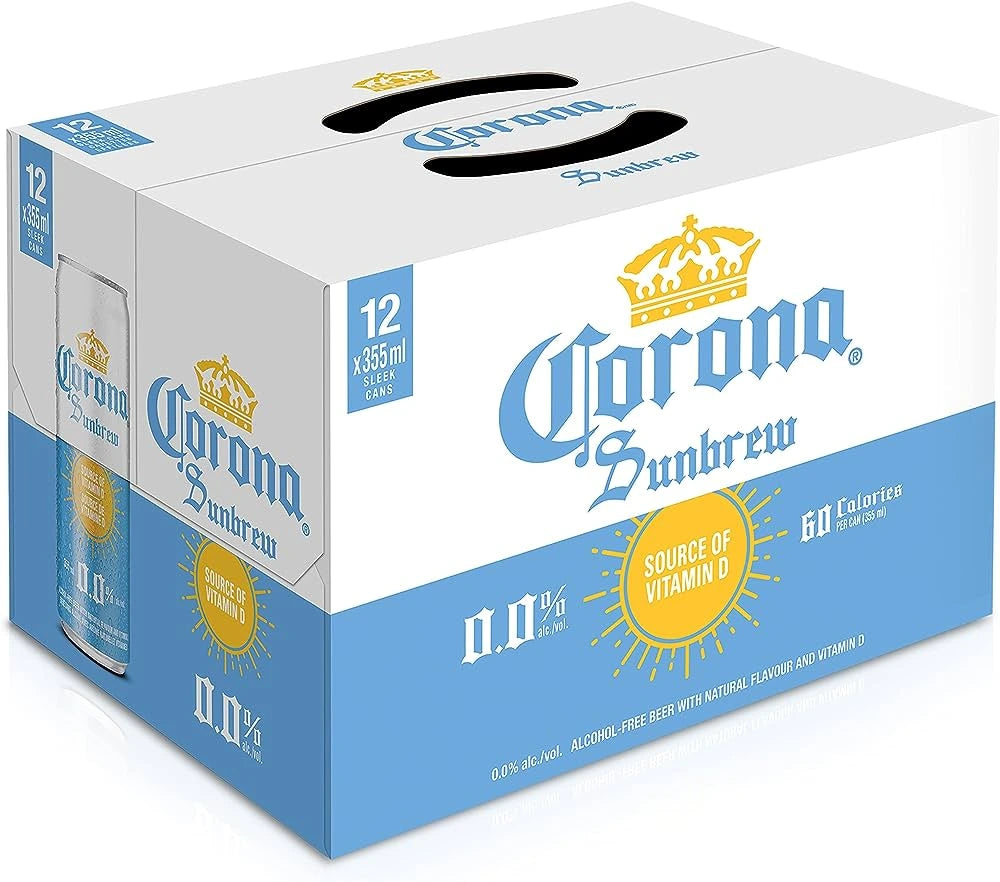 CORONA SUNBBREW 0.0% NON ALC 355ML 12PK CAN @ Sage Hill [1049032]