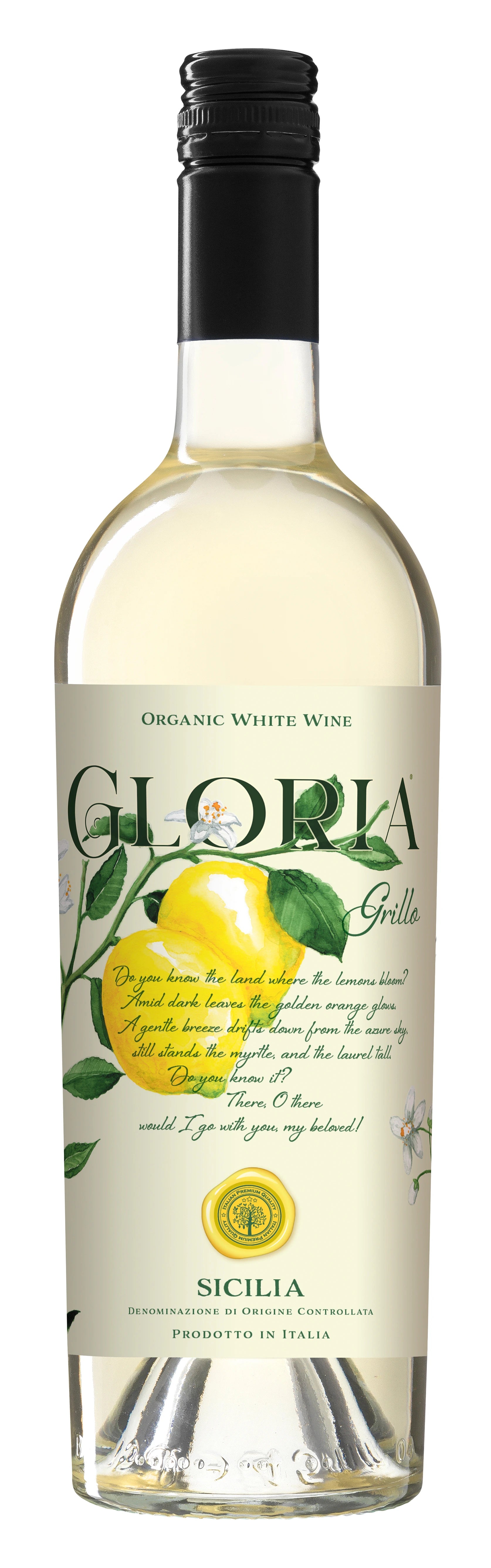 GLORIA GRILLO ORGANIC 750ML @ Sage Hill [1049089]