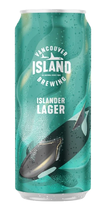 VANCOUVER ISLAND ISLANDER LAGER 473ML CAN @ Kelowna [1051163]
