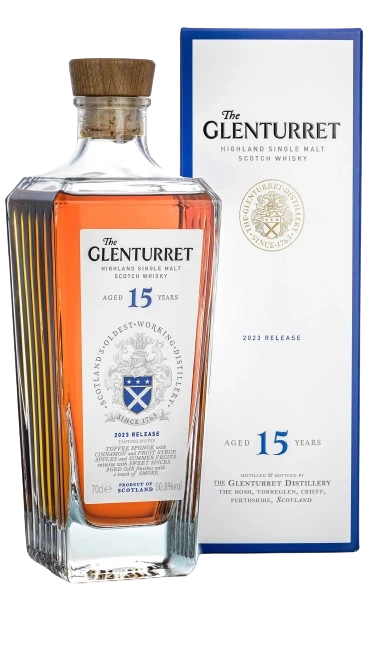 GLENTURRET 15YR HIGHLAND SINGLE MALT 700ML @ Emerald Hills [1051260]