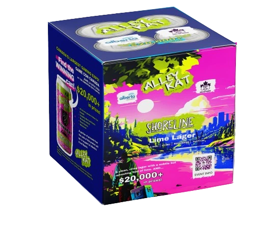 ALLEY KAT SHORELINE LIME LAGER 473ML 4PK CAN @ Windermere [1051342]